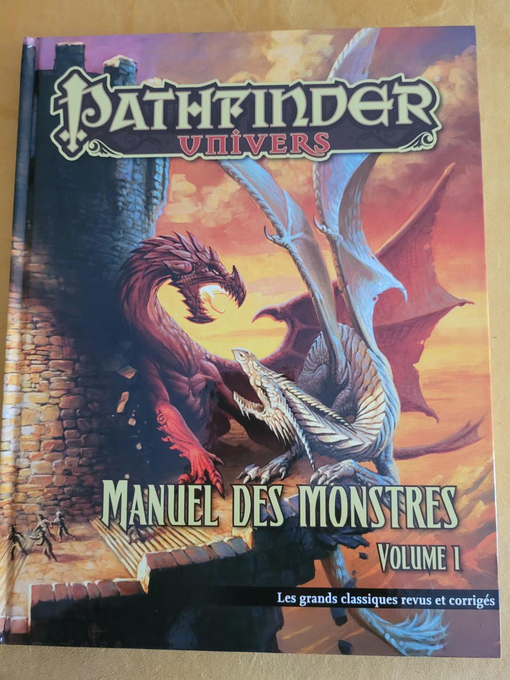 Pathfinder - Le Jeu De Rôle - Pathfinder Univers Manuel Des Monstres Volume 1