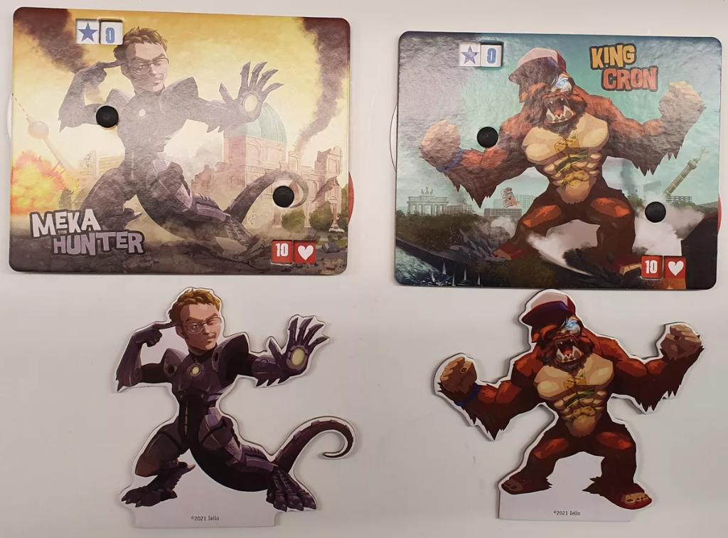 King Of Tokyo - King Cron Et Meka Hunter