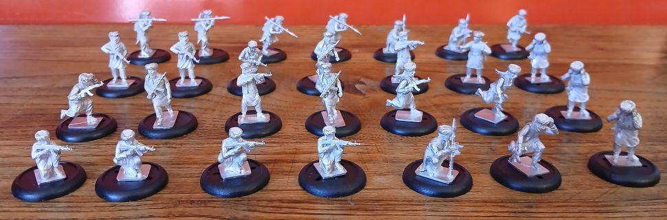 Figurines Talibans En Plomb