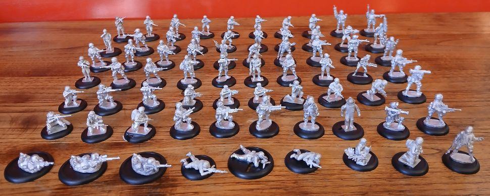 Figurines Guerres Modernes (studio Miniatures) En Métal