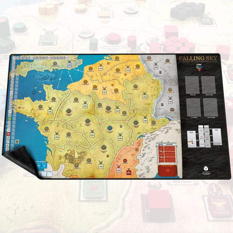 Falling Sky - La Révolte Des Gaulois Contre César - Tapis De Jeu Pour Falling Sky Version Française