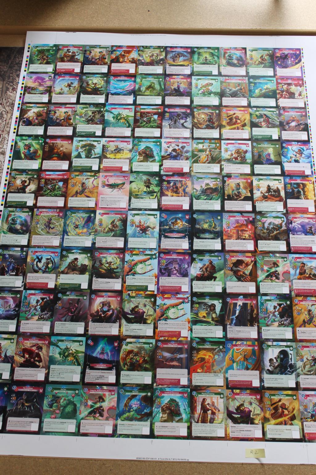 Altered - Uncut Sheet Altered - Uncut Sheet