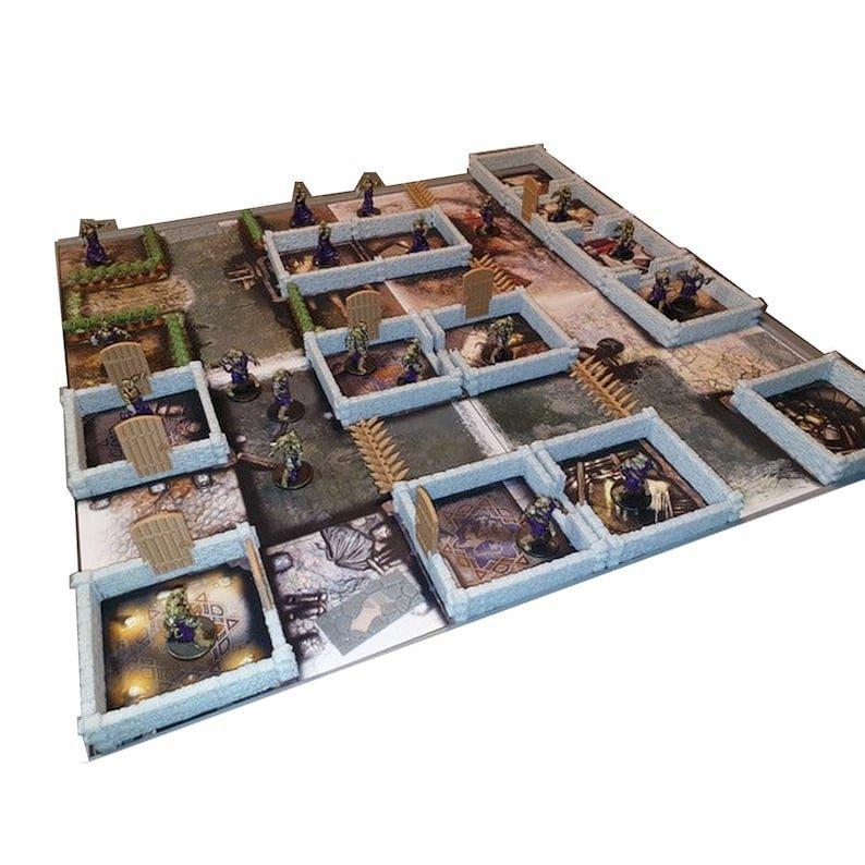 Zombicide Black Plague - Portes et Murs