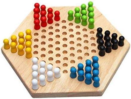 Wood Chinese Checkers Game