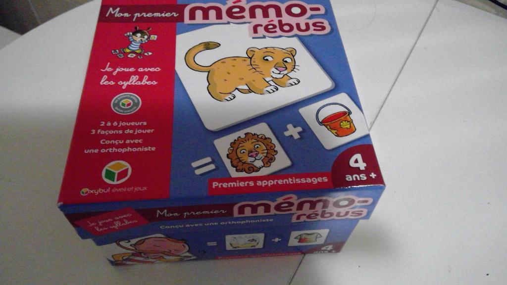 Mon Premier Memo Rebus Oxybul