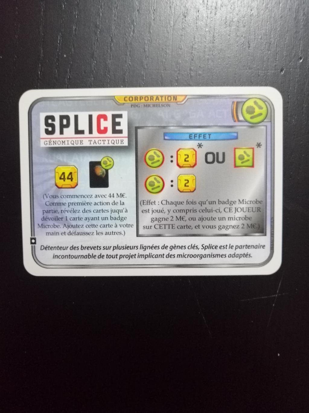 Terraforming Mars - Carte Promo Corporation
