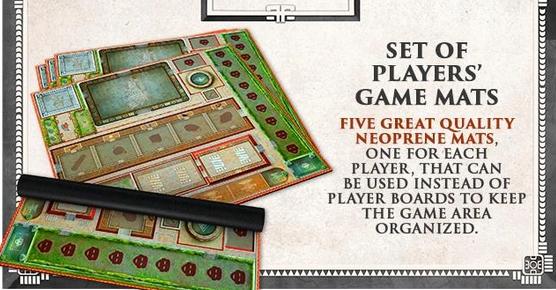 Teotihuacan - La Cité Des Dieux - Plateaux De Jeu Pour Joueur Neoprene