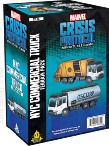Marvel Crisis Protocol - Garbage Truck / Chem Truck Terrain Expansion