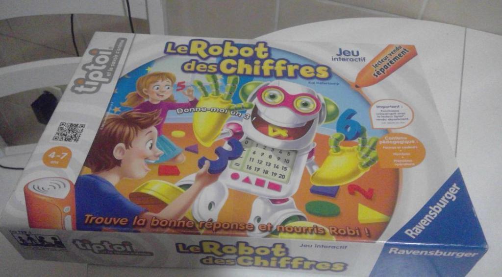 Le Robot Des Chiffres Tiptoi (ravensburger) Le Robot Des Chiffres Tiptoi (ravensburger)
