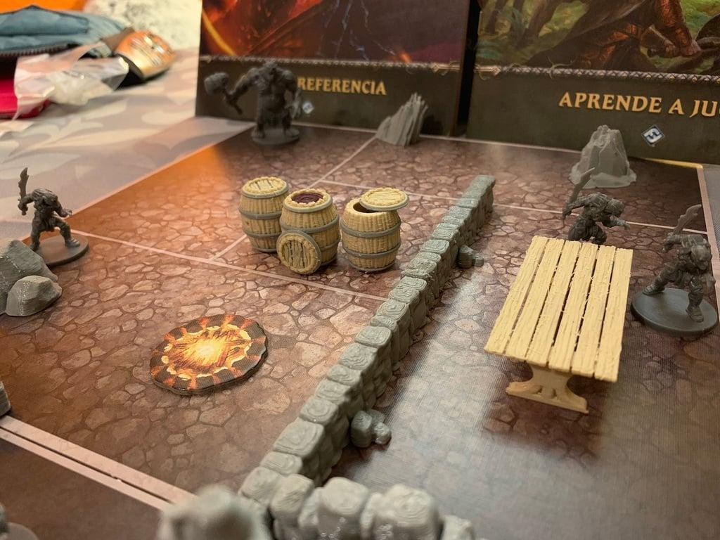 Décors 3d Pour Le Seigneur Des Anneaux : Voyages En Terre Du Milieu