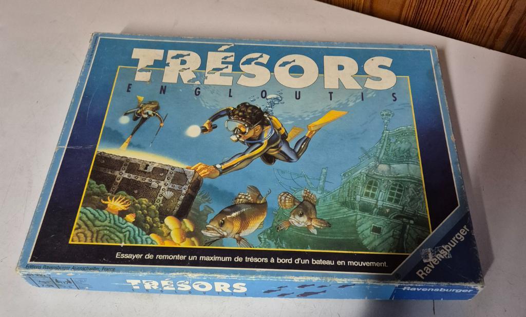 Jeu De Société Trésors Engloutis Ravensburger