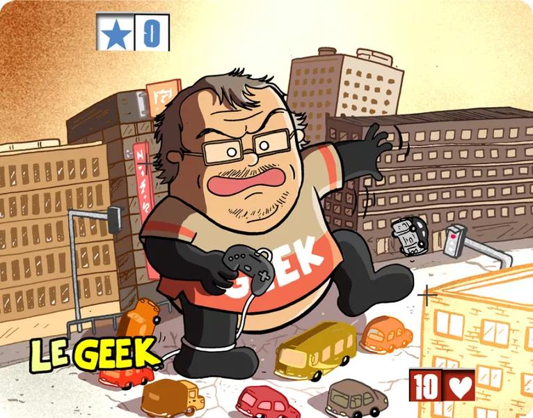 King Of Tokyo / King Of New York - Monstre: Le Geek (fan Promo)