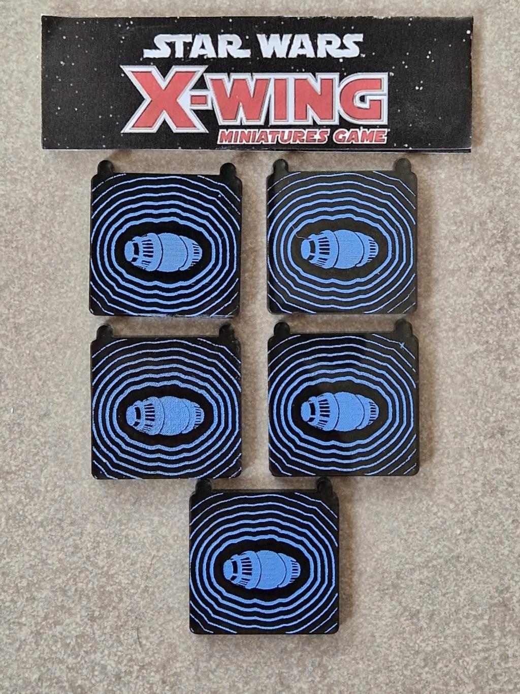 X-wing 2.0 - Le Jeu De Figurines - Jetons Charges Sismiques  -  Seismic Charges