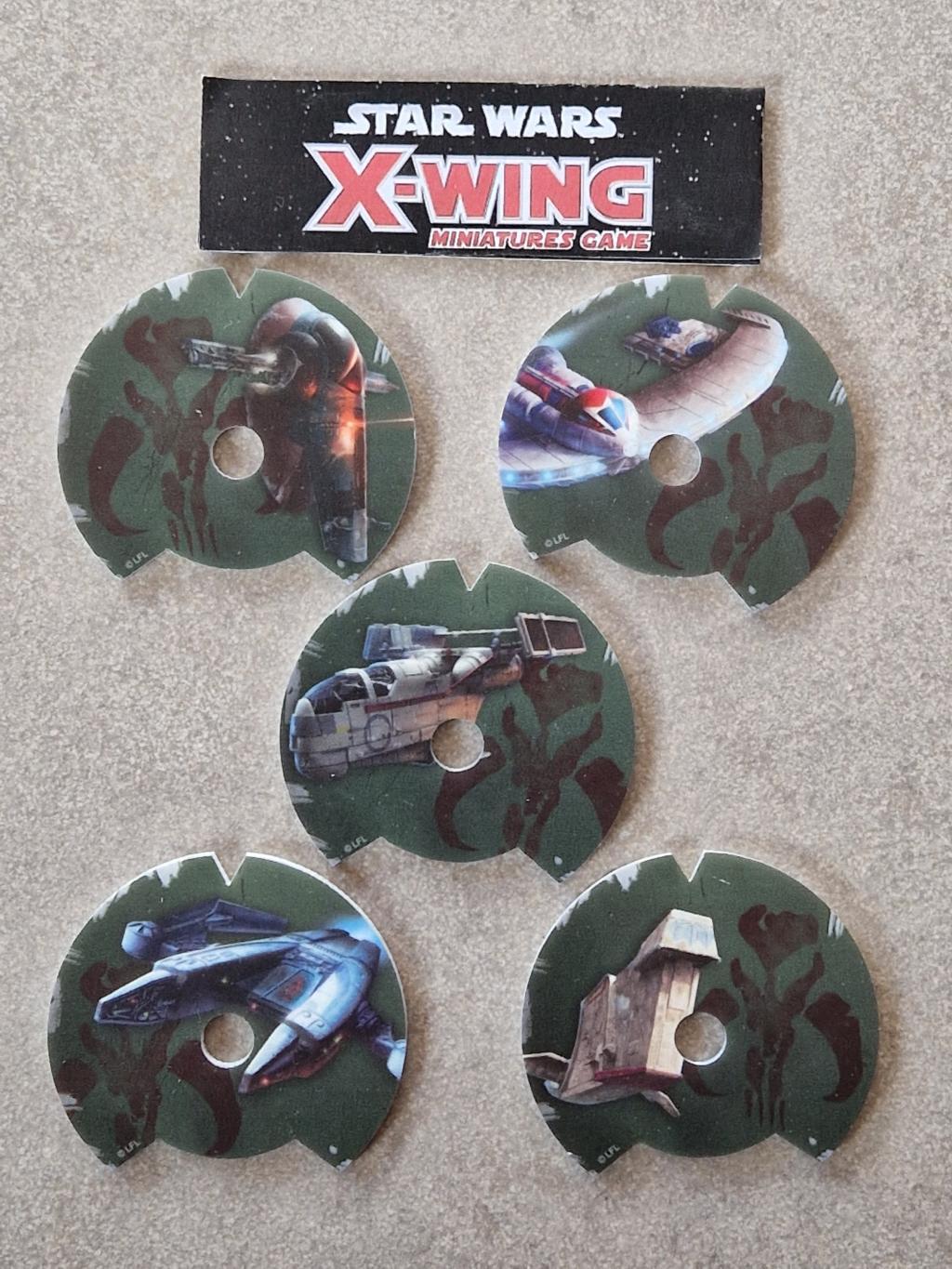 X-wing 2.0 - Le Jeu De Figurines - System Open Series 2018 Maneuver Dial Covers Set