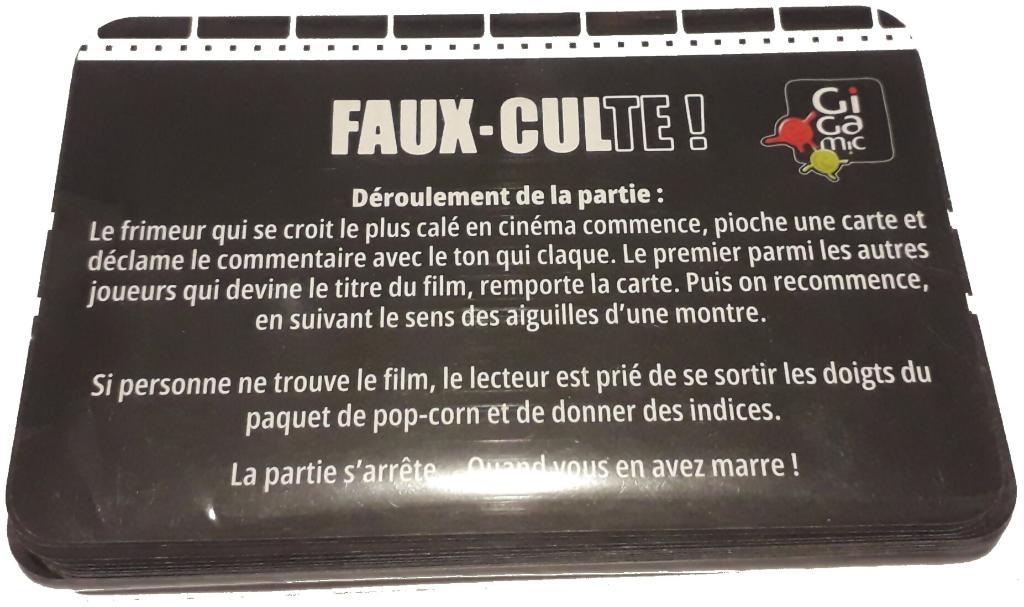 Faux-culte ! - Cartes promos FIJ 2023