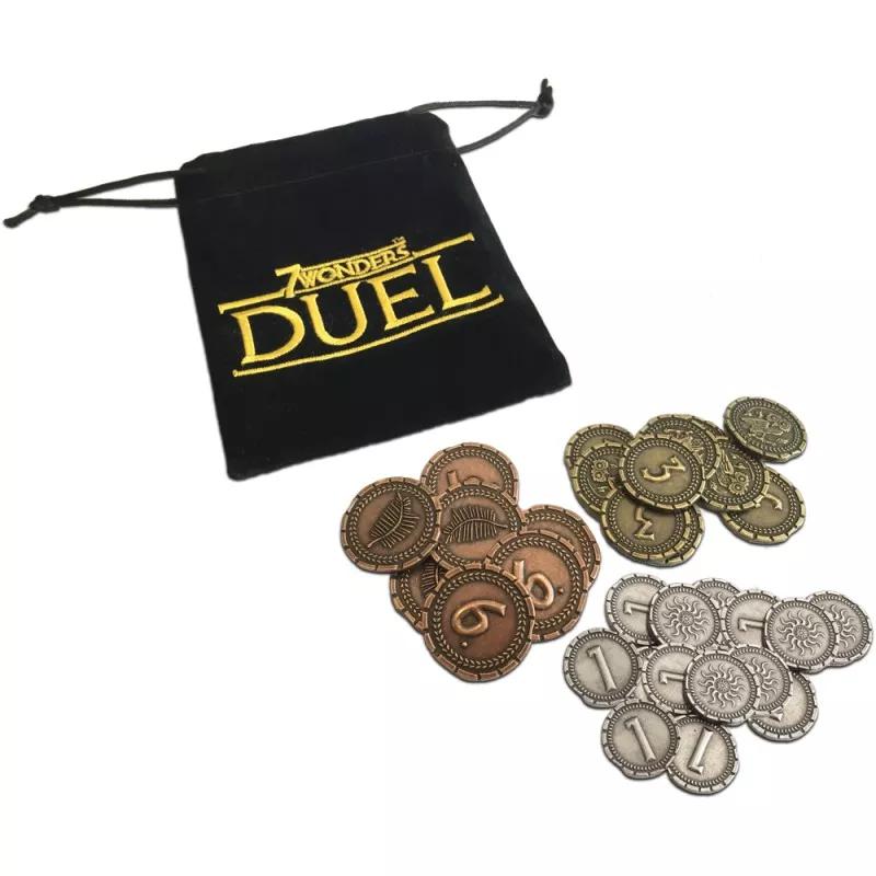 7 Wonders Duel : Pièces de monnaie (métal)