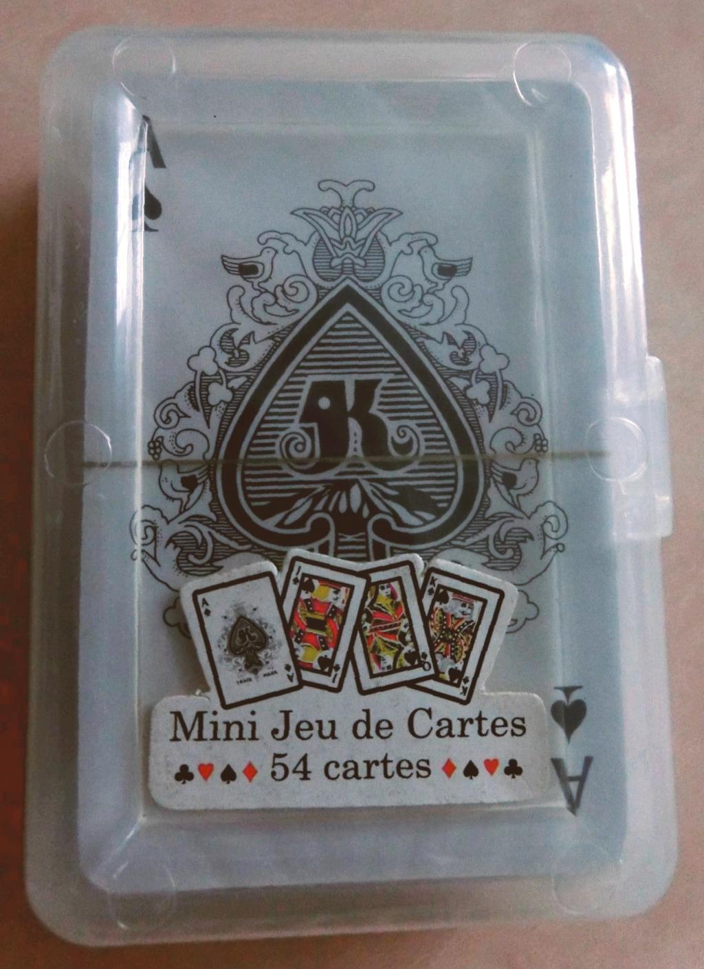 Mini Jeu De 54 Cartes