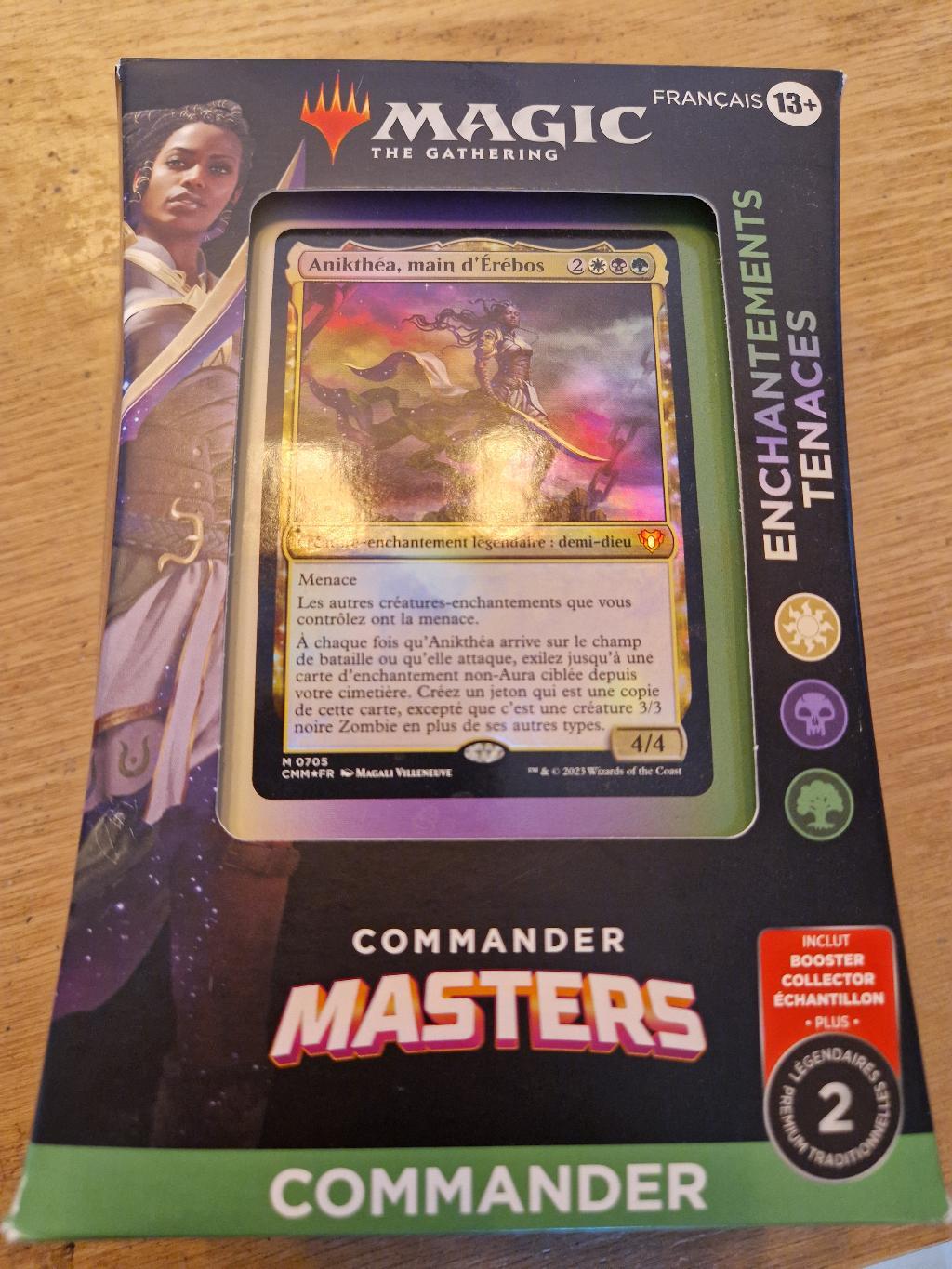 Magic: The Gathering Commander Masters - Anikthéa, Main D'erébos - Enchantements Tenaces