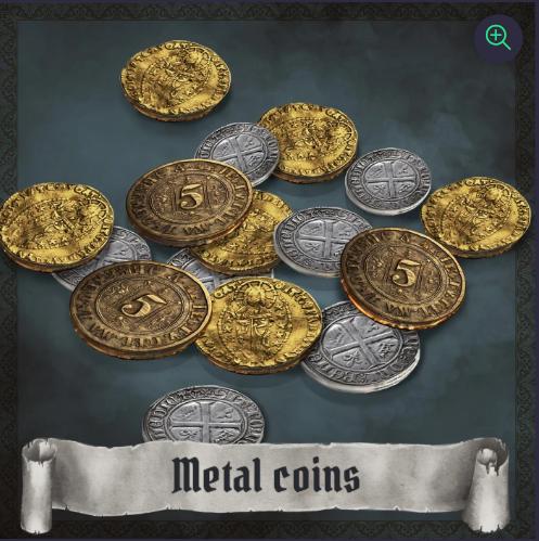 The Hunters A.d. 1492 - Metal Coins