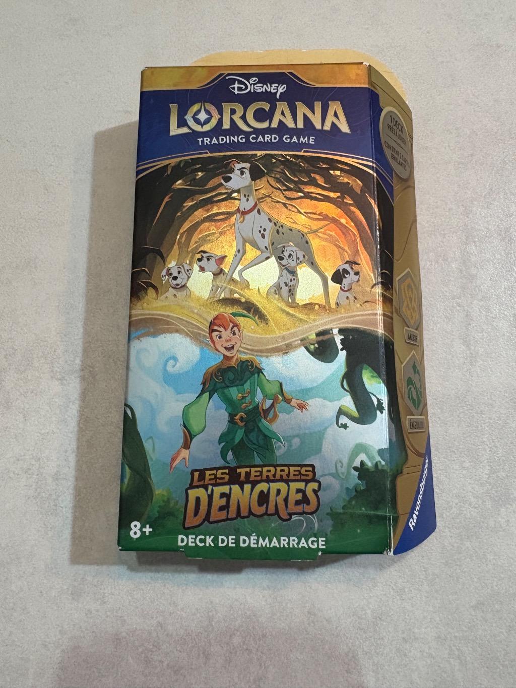 Deck De Démarrage Pongo/peter Pan (ambre & Émeraude)