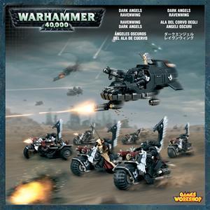 Warhammer 40000 - Dark Angels Battleforce Ravenwing Warhammer 40000 - Dark Angels Battleforce Ravenwing