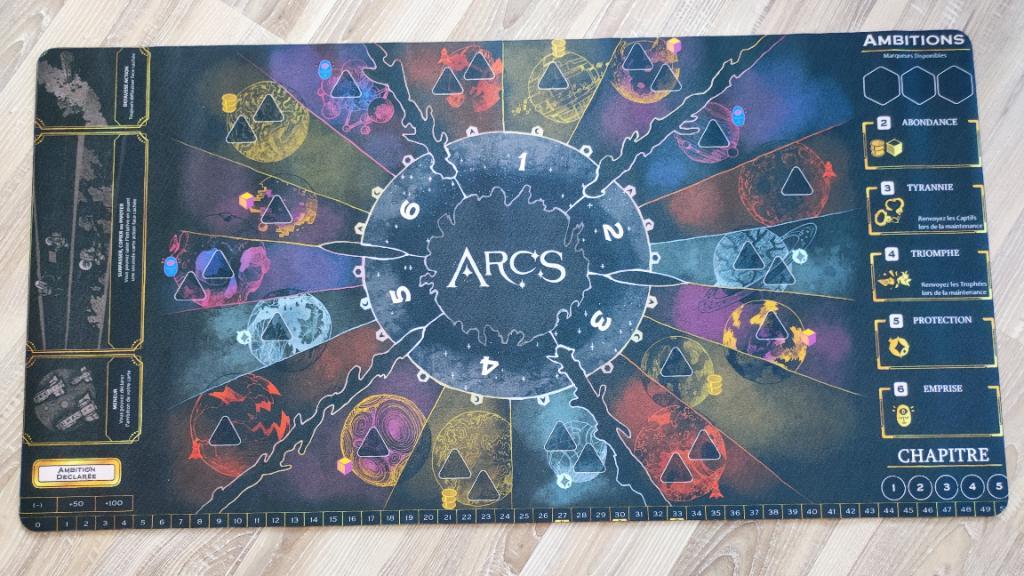 Arcs - Playmat Néoprène Arcs - Playmat Néoprène