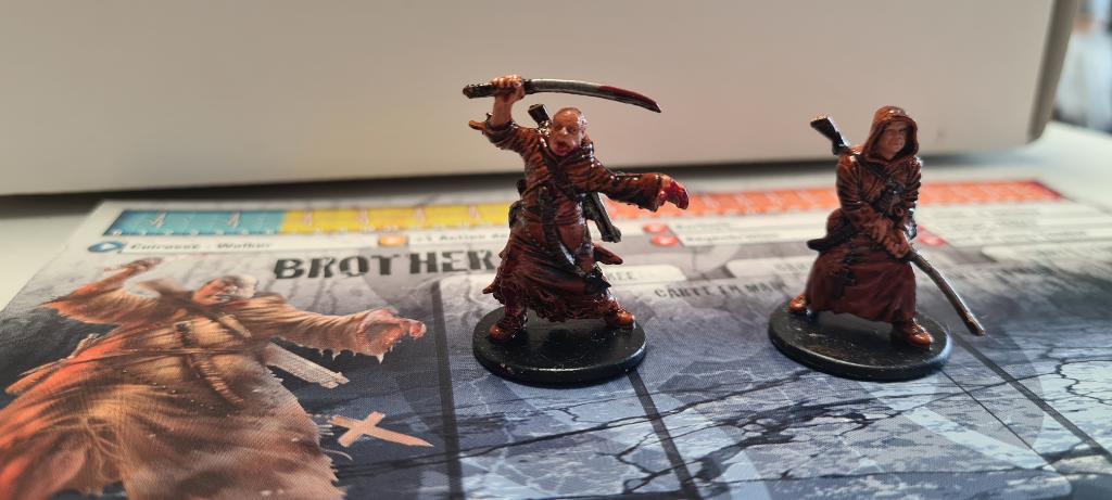 Zombicide - Personnage Brother Max- Les 2 Figurines + Fiche Personnage Zombicide - Personnage Brother Max- Les 2 Figurines + Fiche Personnage