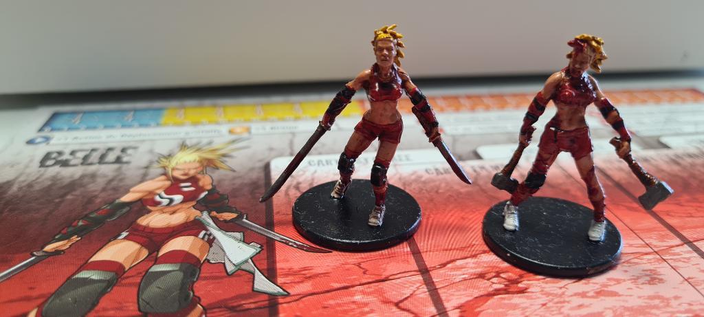 Zombicide - Personnage Belle- Les 2 Figurines + Fiche Personnage Zombicide - Personnage Belle- Les 2 Figurines + Fiche Personnage