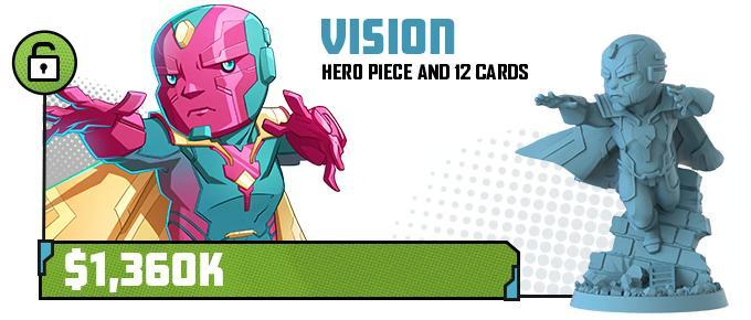 Marvel United - Vision - Ks Exclusive Stretch Goal