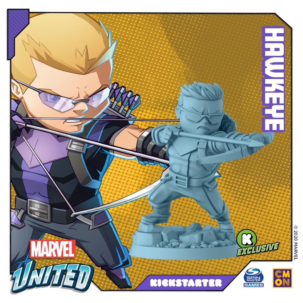 Marvel United - Hawkeye - Ks Exclusive Stretch Goal