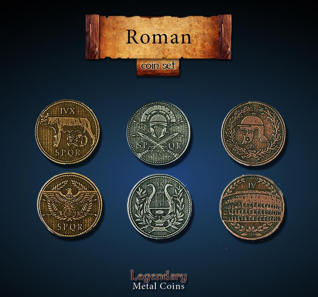 Pièces De Monnaie Drawlab Entertainment Set Roman Pièces De Monnaie Drawlab Entertainment Set Roman