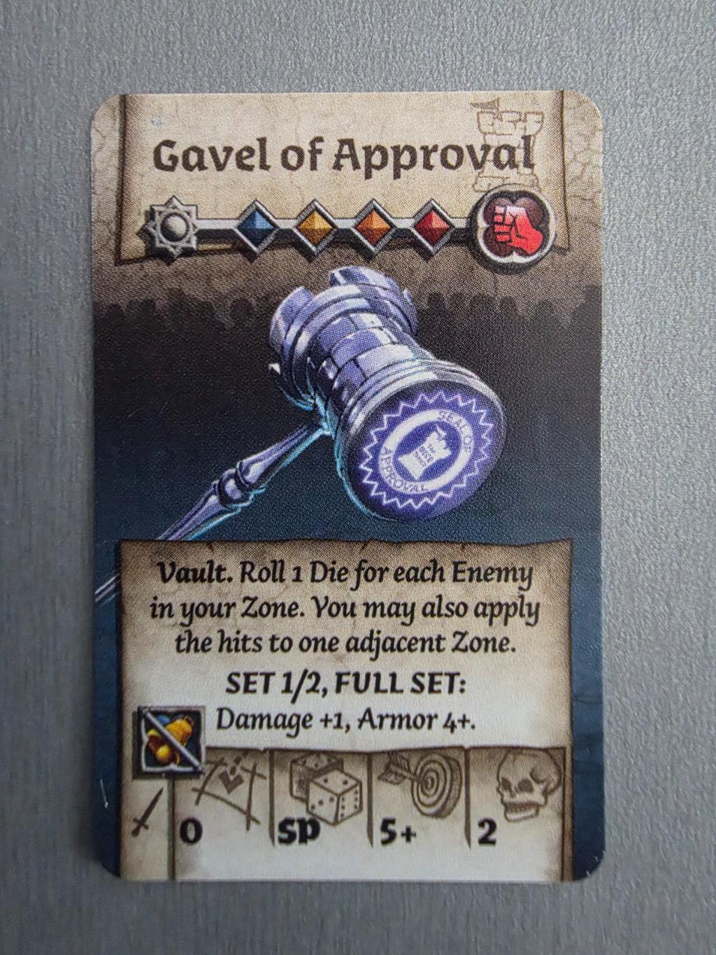 Zombicide - Gavel Of Approval