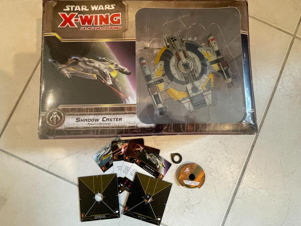 X-wing 2.0 - Le Jeu De Figurines - X-wing - Shadow Caster Avec Sa Conversion V2 ( Appareil De Poursuite De Classe Lancer ) X-wing 2.0 - Le Jeu De Figurines - X-wing - Shadow Caster Avec Sa Conversion V2 ( Appareil De Poursuite De Classe Lancer )