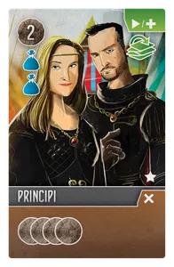 Vicomtes Du Royaume De L'ouest - Viscounts Of The West Kingdom: Principi Promo Card Vicomtes Du Royaume De L'ouest - Viscounts Of The West Kingdom: Principi Promo Card