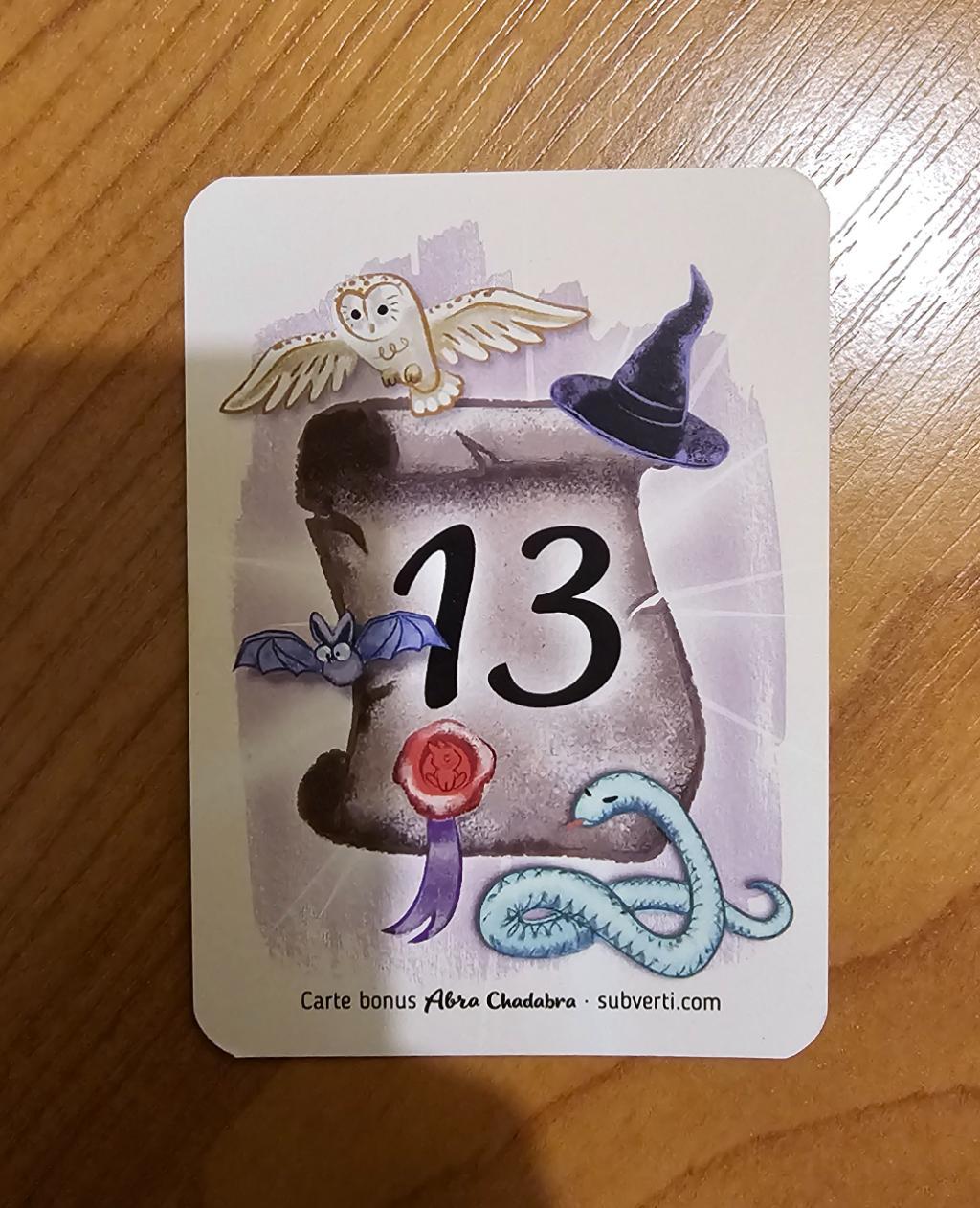 Abra Chadabra - Numéro 13 Abra Chadabra - Numéro 13