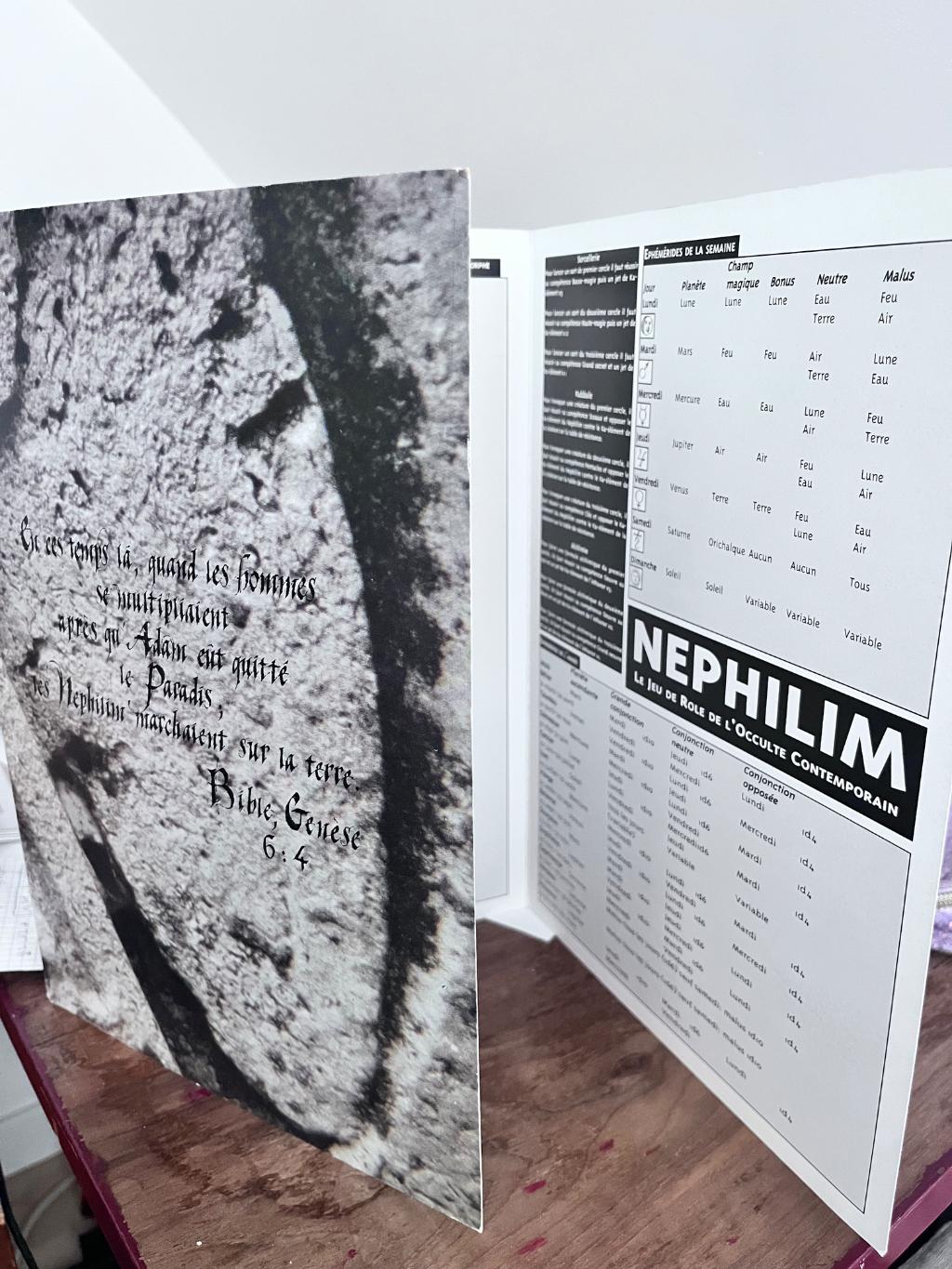 Nephilim Jdr - Ecran De Jeu Nephilim Jdr - Ecran De Jeu