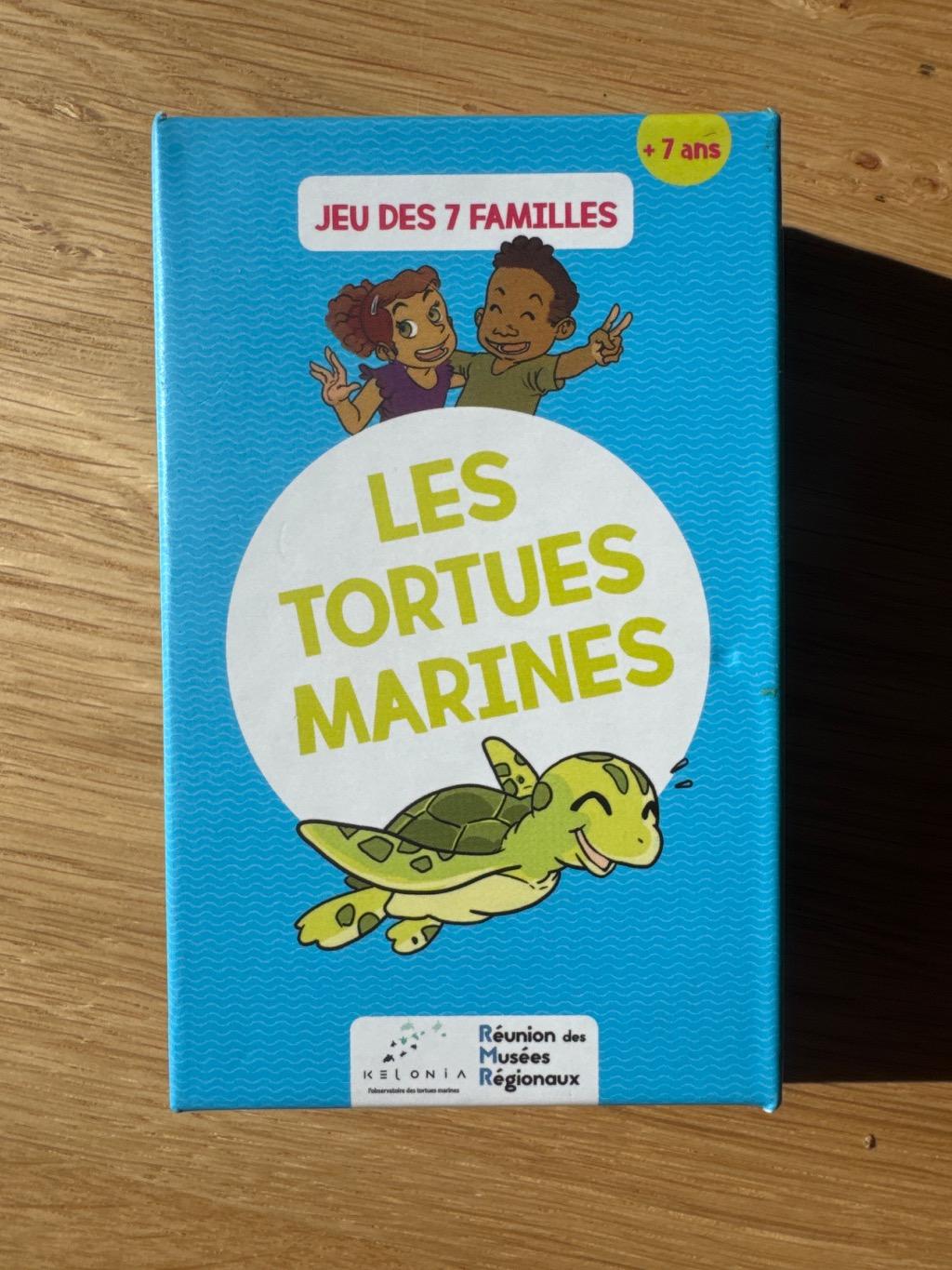 Jeu Des 7 Familles Les Tortues Marines