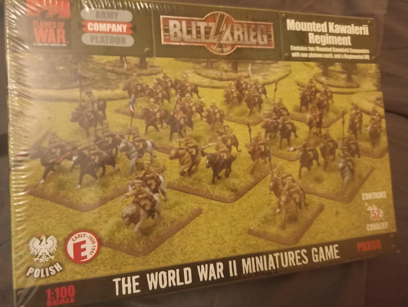 Mounted Kawalerii Regiment : Company Polish Early War 1939/1941