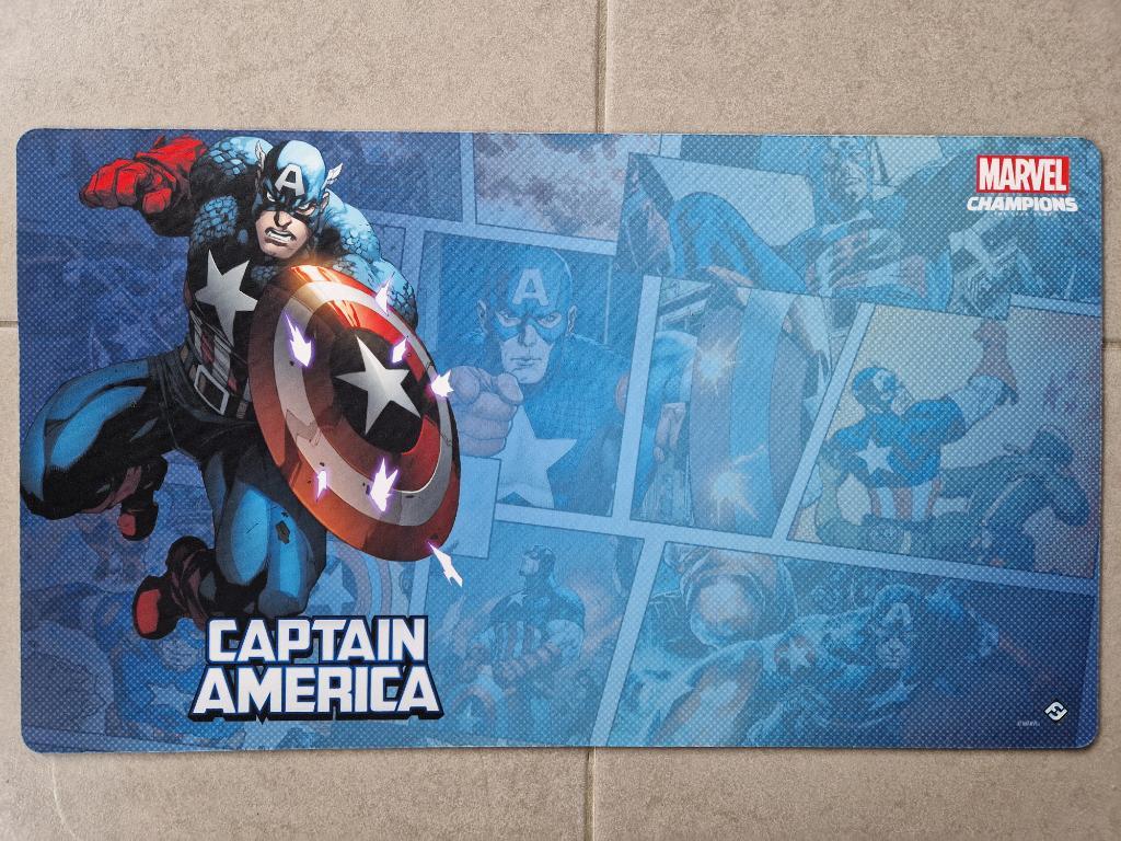 Marvel Champions Jce - Playmat Captain America Marvel Champions Jce - Playmat Captain America