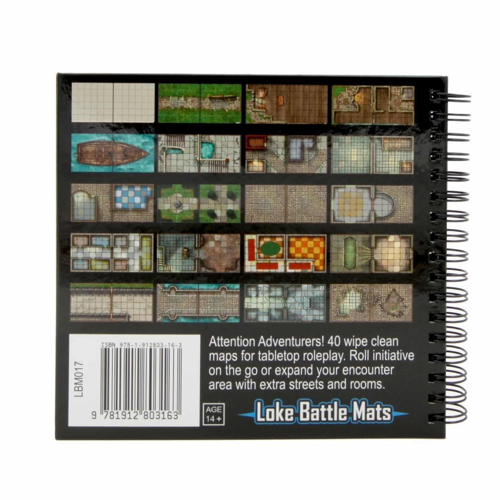 Little Book Of Battle Maps - Towns And Taverns Edition Little Book Of Battle Maps - Towns And Taverns Edition