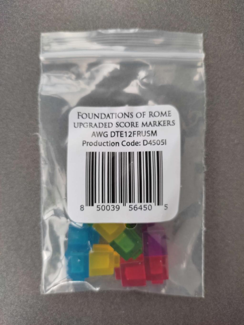 Foundations Of Rome - Upgraded Score Markers Foundations Of Rome - Upgraded Score Markers
