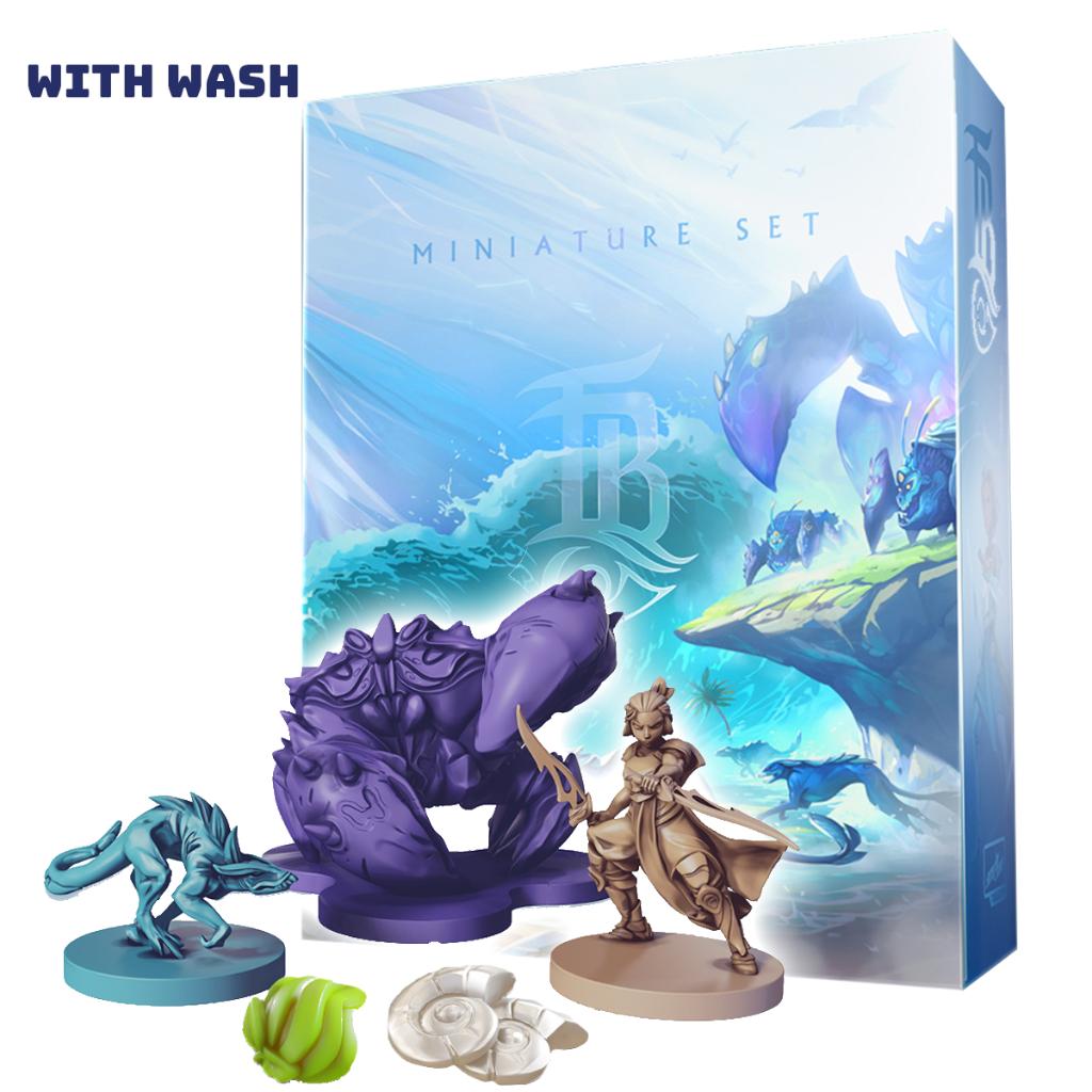 Tidal Blades 2: Rise Of The Unfolders - Miniature Set With Wash