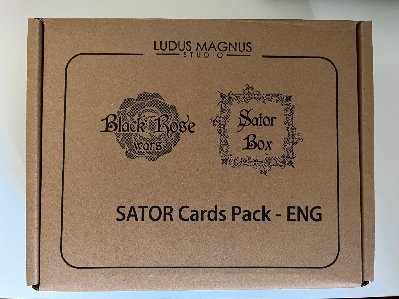 Sator Cards Pack - Black Rose Wars