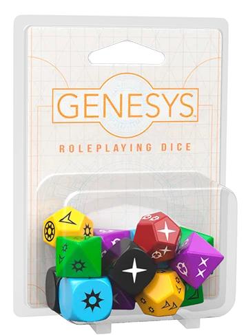 Genesys - Le Jeu De RÔle Des Univers Infinis - Set De Dés Genesys - Le Jeu De RÔle Des Univers Infinis - Set De Dés