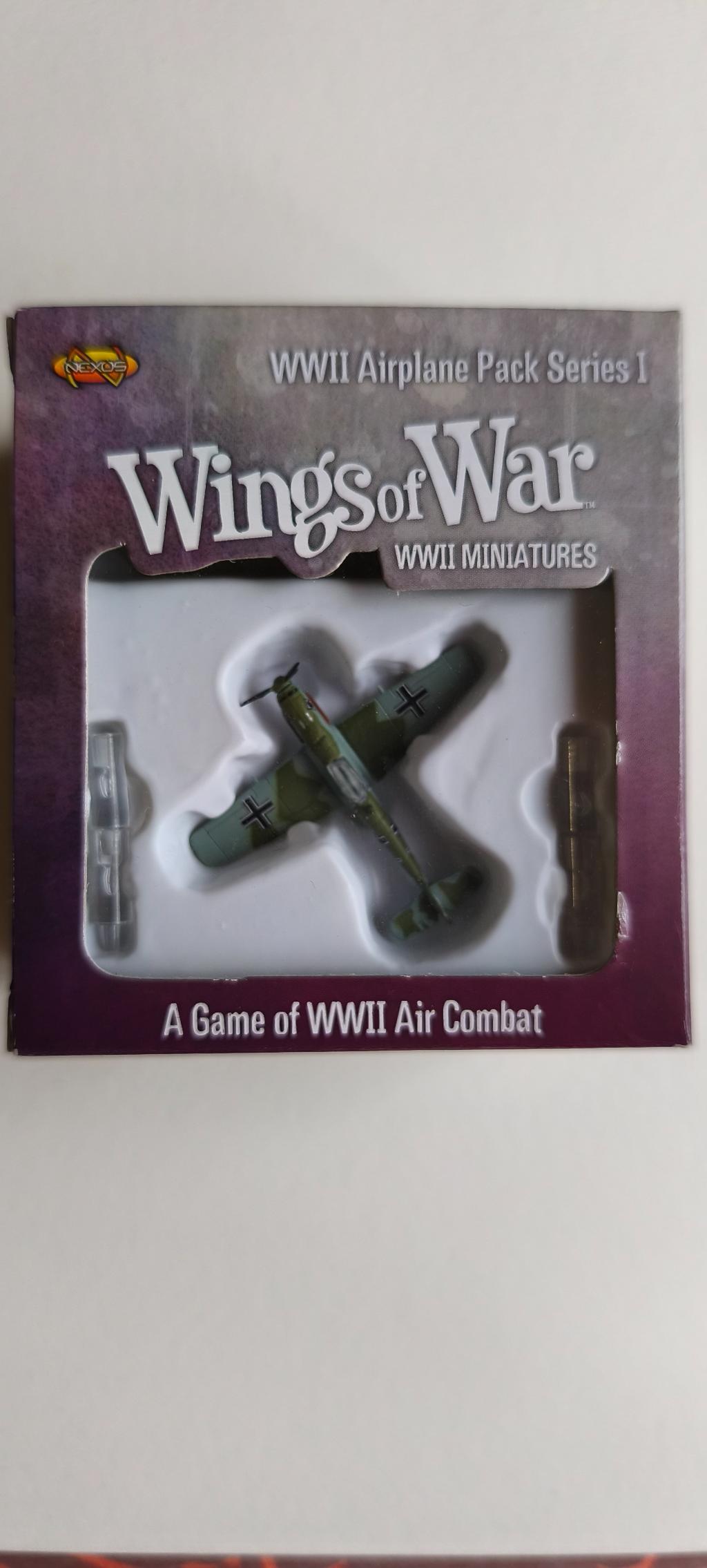 Wings Of War Airplane Wwii Série 1 Wow129-a Messerschmitt Bf 109 E-3 (mōlders)