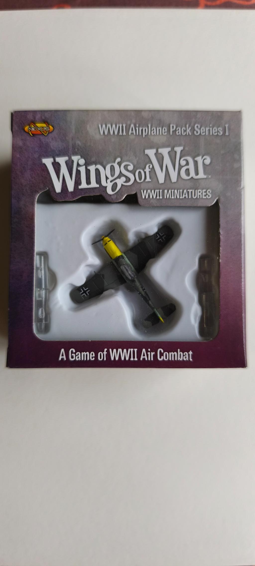 Wings Of War Airplane Wwii Série 1 Wow129-c Messerschmitt Bf 109 E-4 (galland)