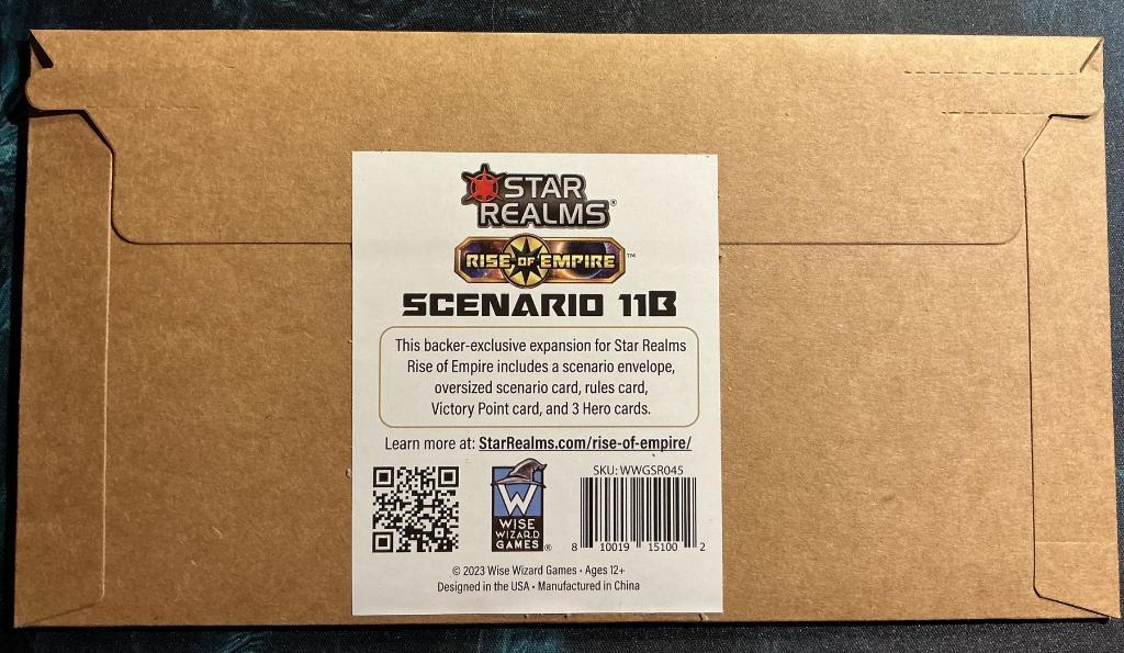 Star Realms - Rise Of Empires – Scenario 11b