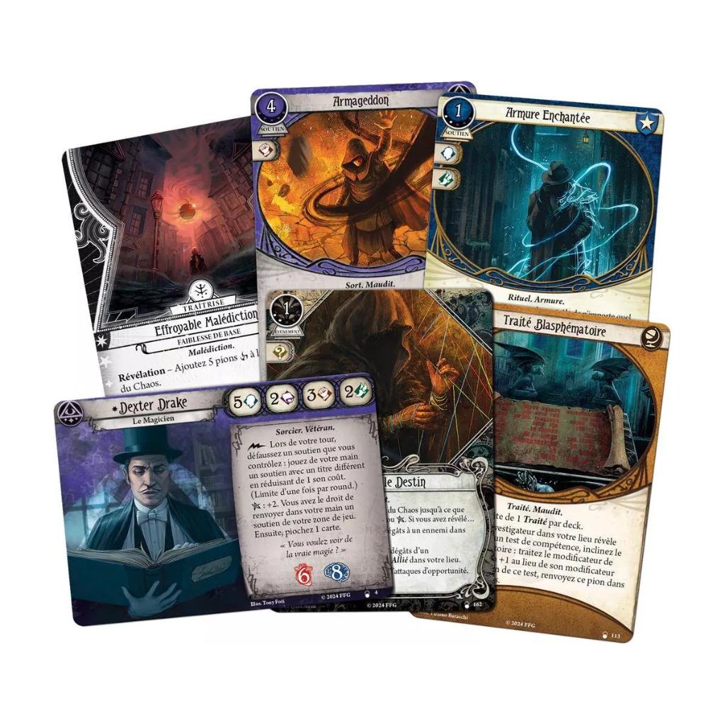 Horreur à Arkham - Le Jeu De Cartes - Horreur à Arkham Jce - Cartes Investigateurs Horreur à Arkham - Le Jeu De Cartes - Horreur à Arkham Jce - Cartes Investigateurs