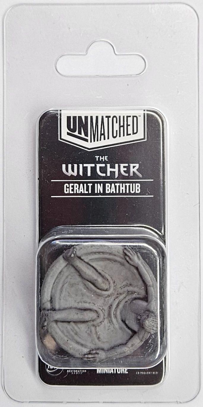 Unmatched - The Witcher - Figurine: Geralt In Bathtub