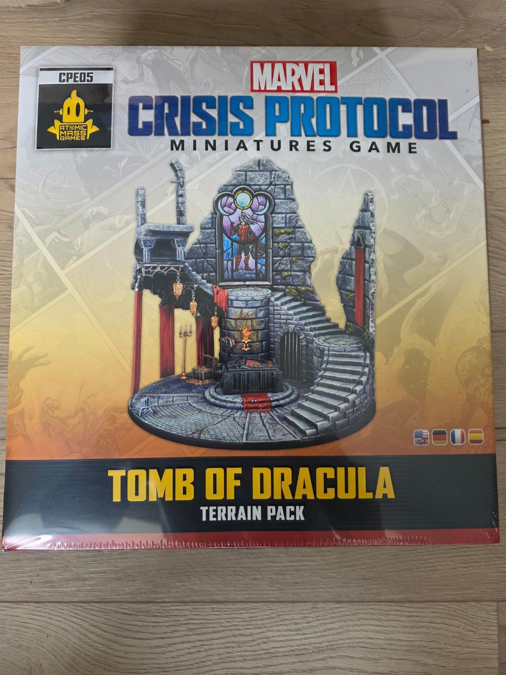 Marvel Crisis Protocol - Tomb Of Dracula Terrain Pack Marvel Crisis Protocol - Tomb Of Dracula Terrain Pack